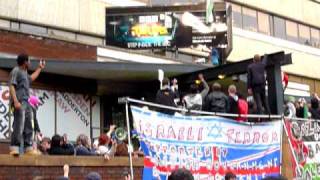 Gaza Flotilla Protest - BBC Manchester, 31 May 2010
