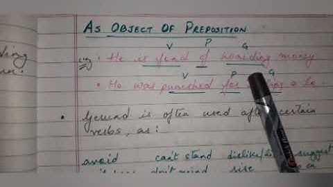 MLZS JHANSI CLASS 8 English Grammar Gerunds Lecture 1