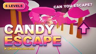 Immersive Interactive Warm-Up 🍭 POV CANDY ESCAPE RUN | Fun Cardio Workout | No Equipment screenshot 3