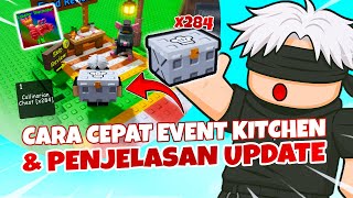 CARA CEPAT MENYELESAIKAN KITCHEN STORM EVENT DAN PENJELESAN UPDATE KITCHEN STORM Grow A Garden