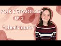 Where does the expression &quot;checkmate&quot; come from? - Folk Ethymology #youtubeshorts