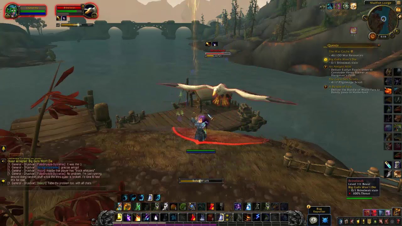 drustvar fishing side quest- mean gulls