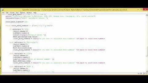 Python Project 2: Scientific Calculator|LCM|HCF|Factorial|Log|Square Root|Pi
