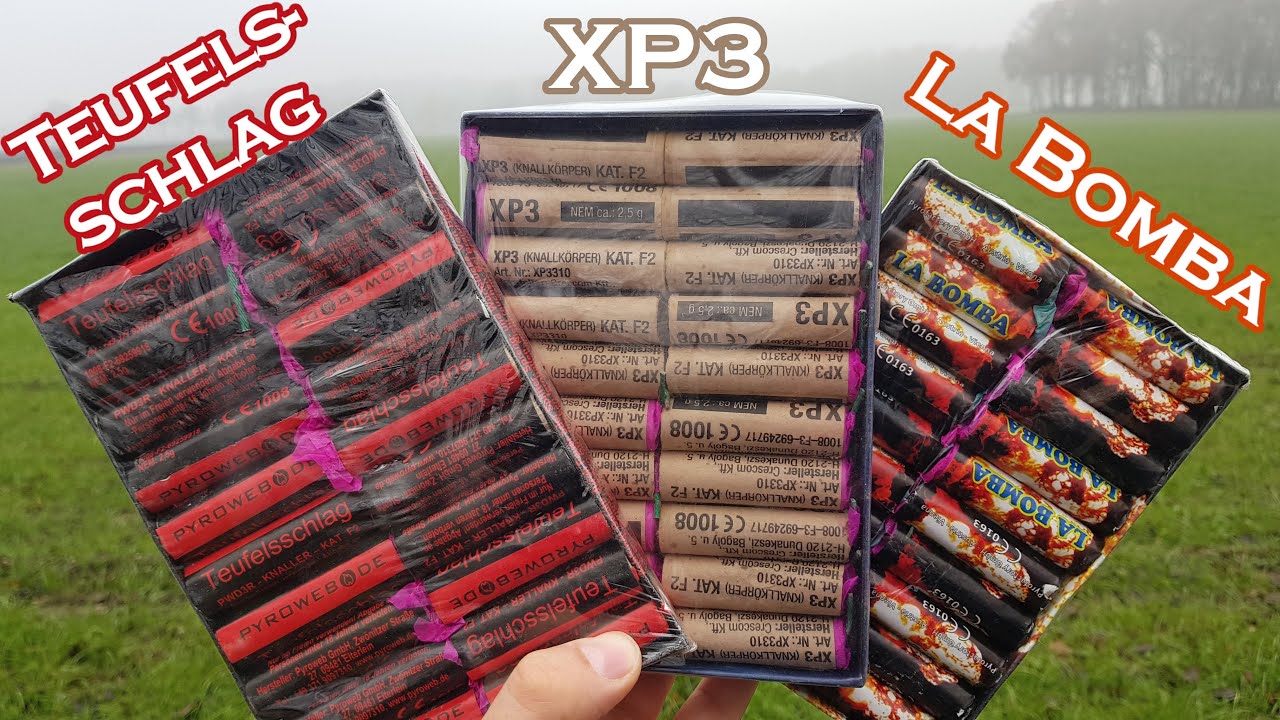 LaBomba vs XP3 vs Teufelsschlag Vergleich 2019 | JJFireworks