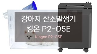 강아지 킹온 P2-O5E 산소발생기 작동방법 및 사용방법ㅣKingon P2-O5EㅣHow to use Kingon P2-O5E