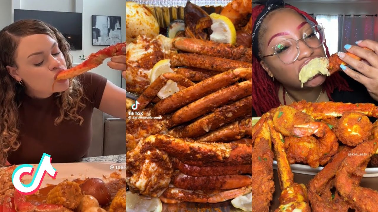 SEAFOOD BOIL TikTok Mukbang Compilation #2