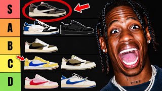 Ranking EVERY Travis Scott Jordan 1 Low Tier List