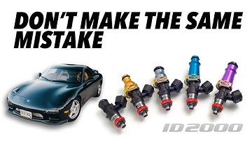 Learn From My Mistake: Injector Dynamics ID2000 Injectors and E85