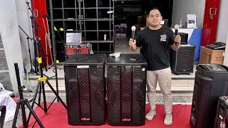 JUMBO DAT F18 3Way speaker system ordered from Tabalong, South Kalimantan