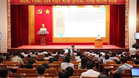 Hội nghị quán triệt nội dung cuốn sách của Tổng Bí thư về phòng, chống tham nhũng, tiêu cực