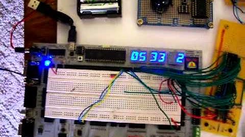 Multiplexing Parallax PPDB with a PCA9555 & the DS1302 - Code V1.3
