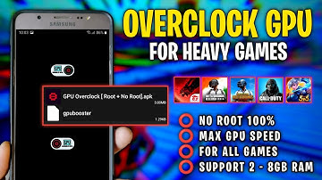GPU Extreme FPS | How To Overclock GPU No Root | Increase Gaming Performance