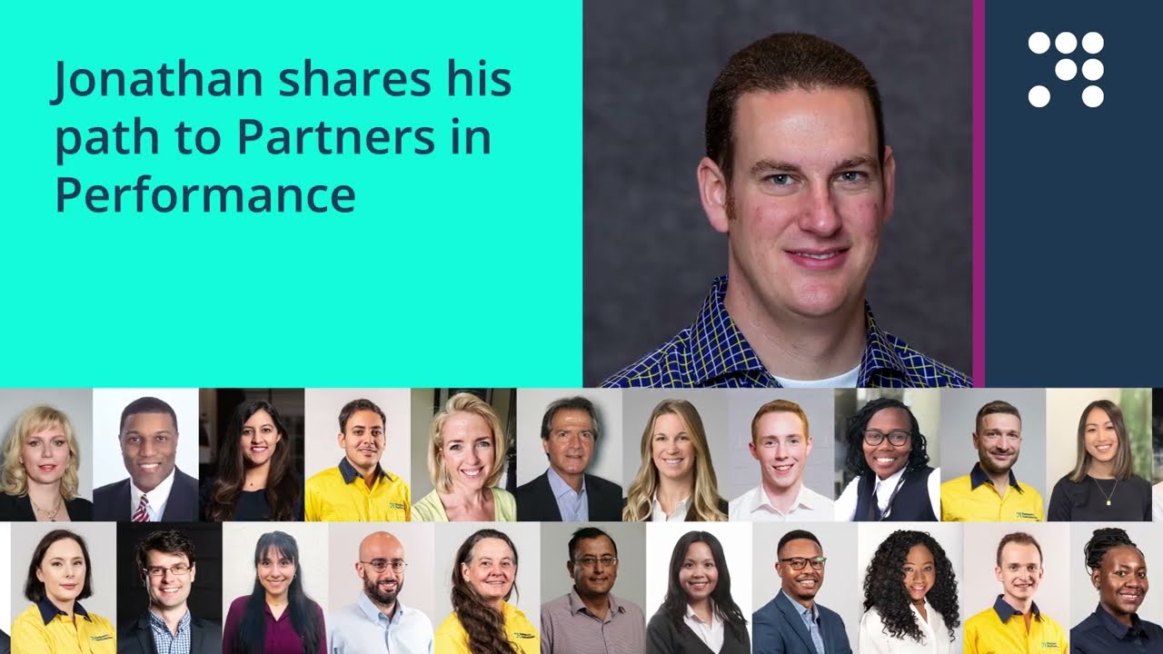 Path to Partners in Performance: Career journey and highlights - Jonathan's Story