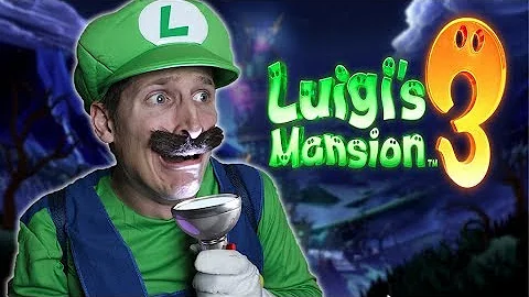 Luigi's Mansion 3 IN REAL LIFE