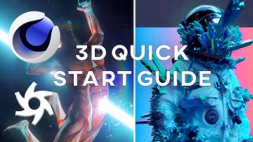 *Beginner* How to CREATE AMAZING 3D Animations! - C4D + Octane Plugin Quickstart Guide
