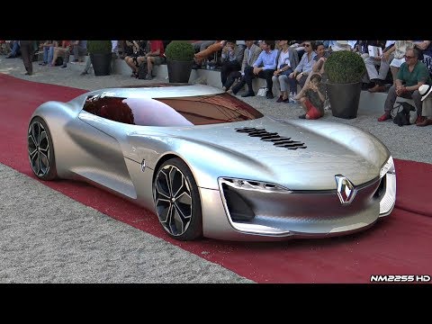 Renault Trezor Concept - Driving, Overview, Unique Features & Loading Into a Truck!