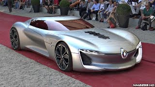 Renault Trezor Concept - Driving, Overview, Unique Features \& Loading Into a Truck!