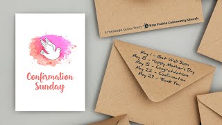 Greeting Cards | Confirmation Sunday