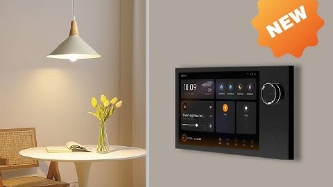 SMATEK 8" Smart Home Automation Dashboard Tablet Touch Control Panel TUYA Zigbee Hub for US EU ASIA