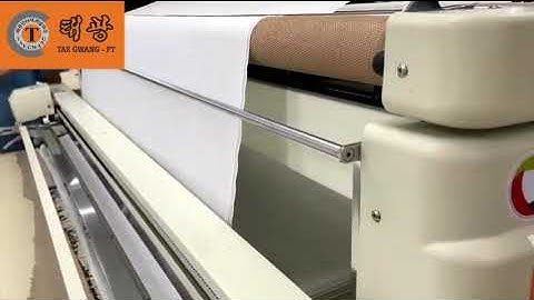 Máy trải vải tự động cho hàng dệt thoi - Automatic spreading machine for woven fabrics