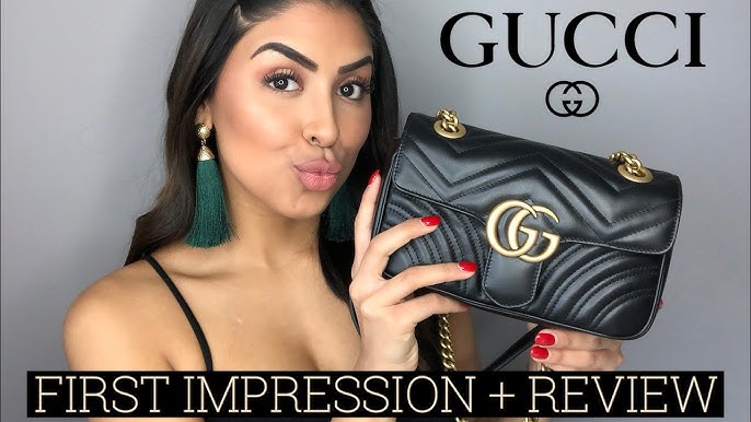 Gucci Marmont Matelasse Small V. Mini Comparison 