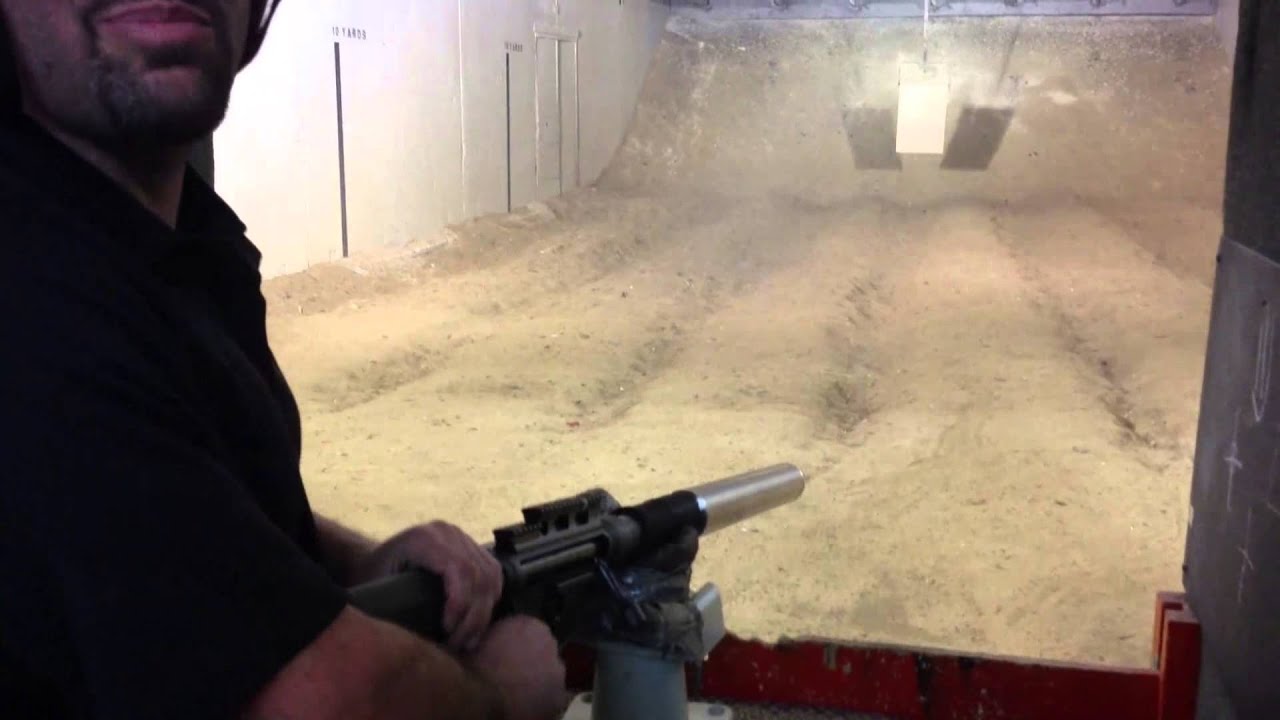 Red Jacket fire arms Supressed 50BMG rifle YouTube