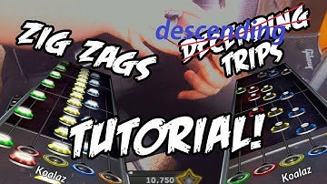 How To Hit Zig Zags and Descending Trips in Clone Hero!