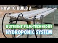 How to Build & Set Up a NFT Hydroponic System