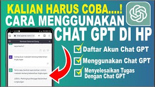 Cara Menggunakan Chat GPT Di HP | Daftar Akun Chat GPT (Open AI) screenshot 2