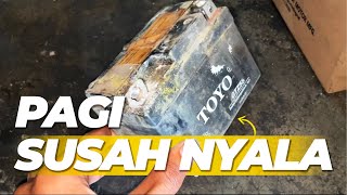 Penyebab Utama Motor SUSAH NYALA Pada PAGI HARI! | Yamaha Mio FI 125cc