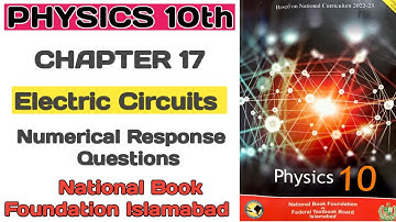 10th Class Physics | Unit 17 | Electric Circuits | Numerical Problems | NBF New Book 2025