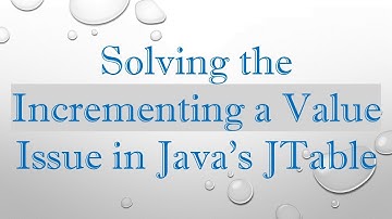 Solving the Incrementing a Value Issue in Java