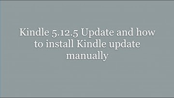 kindle April update 2020 || How to Manually install Kindle Update