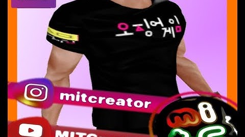 👕 Squid Game T-Shirt (2) ... on #IMVU !! 👕