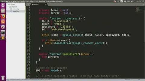 Database Connection Using Simple PHP Class Based Querying in Core PHP | Mysql | OOP