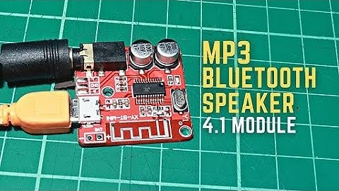 MP3 Bluetooth Speaker 4.1 Module (Filipino)