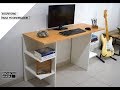 ESCRITORIO DE MELAMINA, FACIL DE HACER ( Easy Computer Desk)