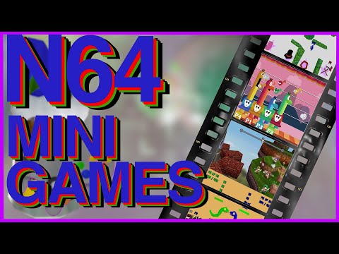A NEW N64 HOMEBREW MINIGAME COLLECTION!?!?