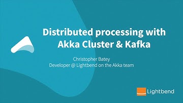 Distributed processing with Akka Cluster & Kafka