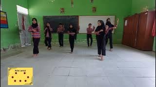 Tarian Zepin Melayu ( Latihan Menari Pola Lantai ) Kelompok 3