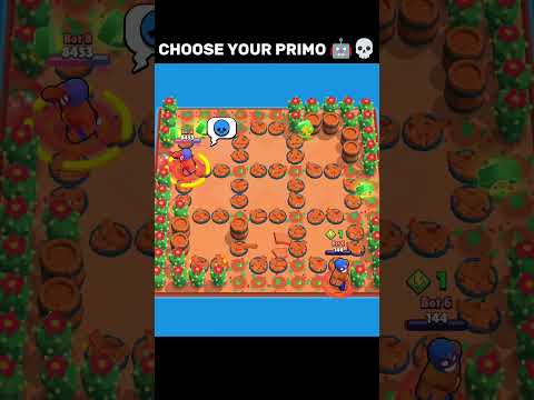 CHOOSE YOUR EL PRIMO BOT 🤖💀 | Brawl Stars #brawlstars #shorts