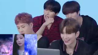 Monsta X Reaction BLACKPİNK Jennie Kim Tik Tok compilation