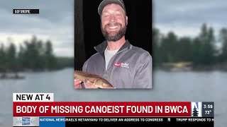 Body of one missing BWCAW canoeist recovered