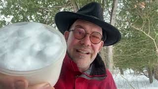 Which is heavier? Ice or Snow? :: Measuring Mass: Snow & Ice (Part 1 / 3)
