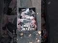 初挑戦！外で落ち葉で焼き芋作ってみました！結果は…