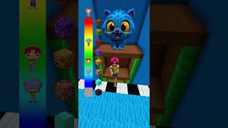 PART 11 | Kpop Demon Hunters INSANE FALL CHALLENGE😈 #kpop #minecraft