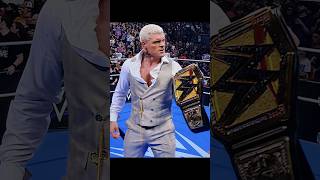 Cody Rhodes &amp; Jey Uso on Smackdown 💯 #short #shorts #ytshorts #youtubeshorts #trending #wwe