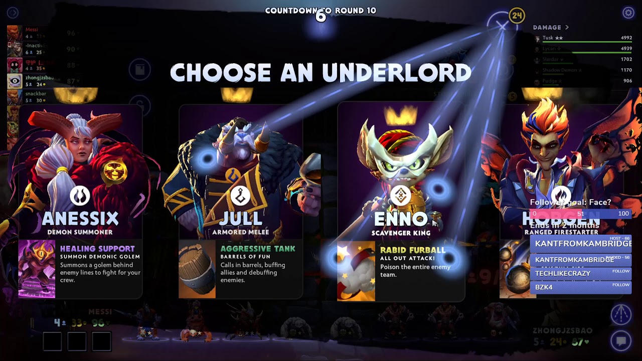 dota underlords rank