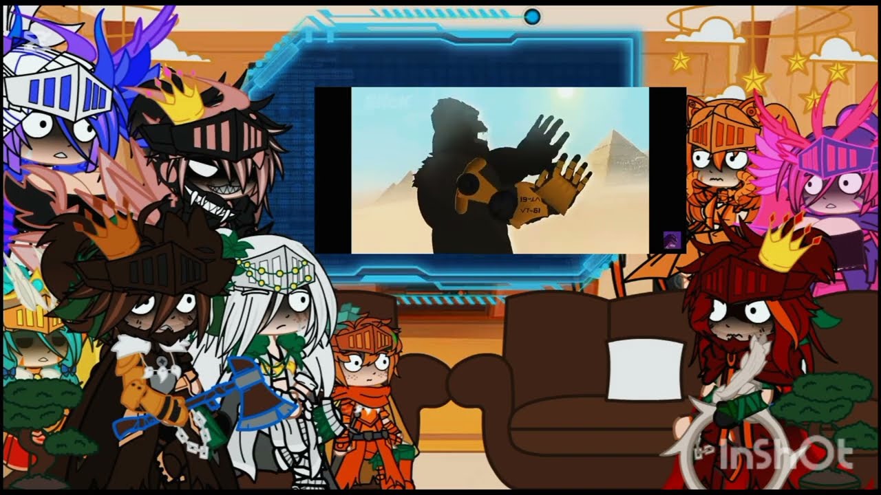 Kaijus MV react to godzilla x kong in 2 minutes (lean la descripcion)