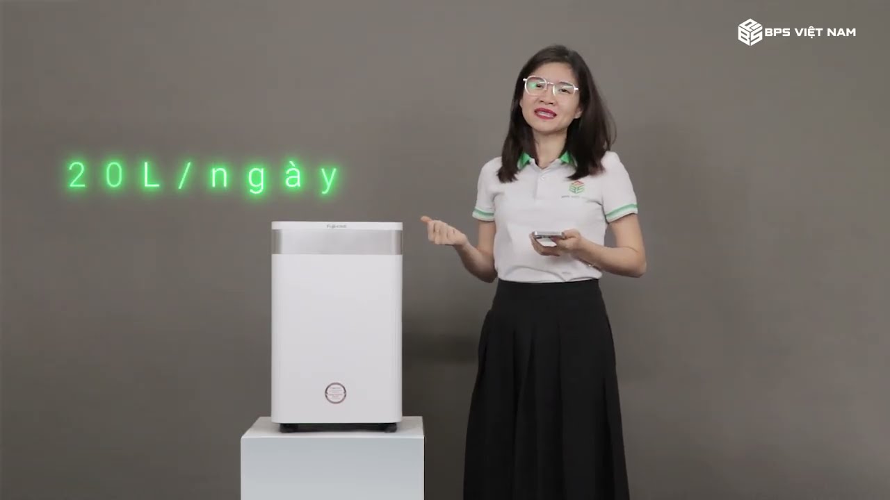 [REVIEW] Máy hút ẩm dân dụng Fujihome DH20NW | BPS Việt Nam